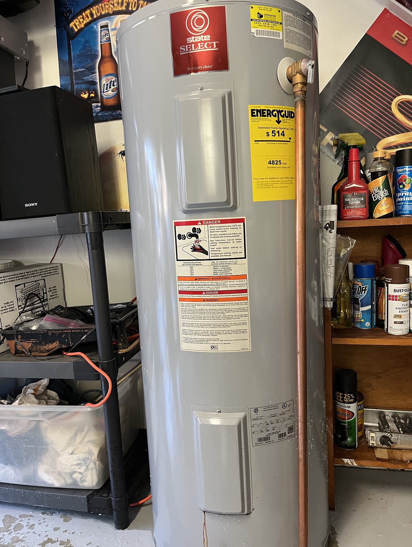 Electric Water Heater 